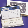 Silver-Like Cardholder & Calculator